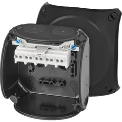 Hensel KX 0404 C Kabelabzweigkasten 1,5-4qmm 5polig schwarz Ex-Zone 2 u.22
