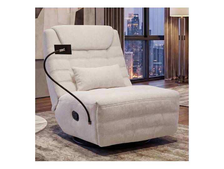 MCW Relaxsessel MCW-P92, Hohe Stoffqualität (260 g/m), Stabile Konstruktion, Breite Sitzfläche