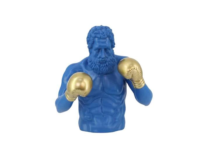 Design Dekorationsobjekt „Boxer“ Blau Invicta Interiors