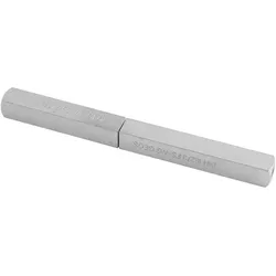 Grundmann, Türgriff + Türgarnitur, Drückerstift Geos 247V Vierkantstift 8,5/9/8,5 mm abgesetzt, TL 80/80mm, Stahl
