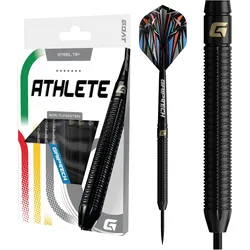 GOAT Darts Athlete Tungsten Steel Darts black/steeltip 25 g