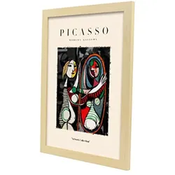 POSTER Picasso Sammlungs40 A3 Rahmen Aus Hellem Holz