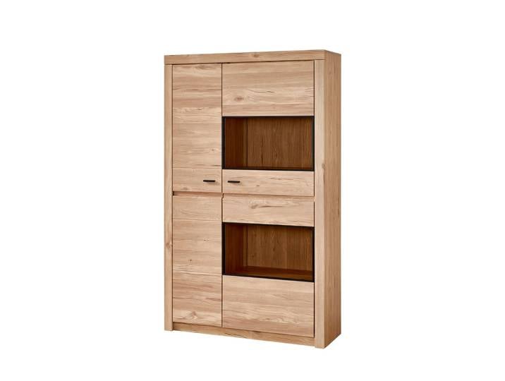 Cantus Kombi-Vitrine WIEN, eiche, Holznachbildung