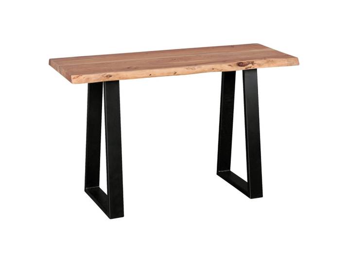 Mid.you Konsolentisch, Akazie, Holz, Akazie, massiv, rechteckig, U-Form, 45x75x120 cm, einfacher Aufbau, Holzmöbel, Holztische, Konsolentische Holz
