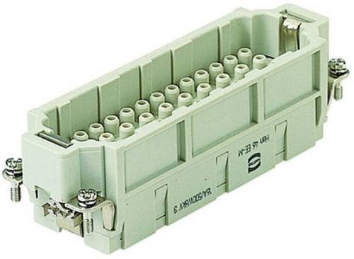 HARTING Han 46EE Stifteinsatz (M) Crimpanschluss, 46-polig+PE 500V, 16A - 1Stück