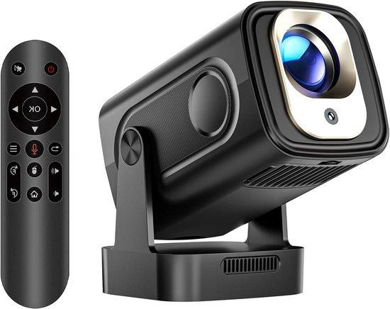 Alwtniet Draagbare Mini Projector voor Home Cinema in Wit