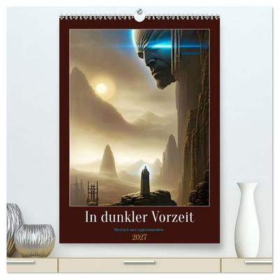 In dunkler Vorzeit - Mystisch und sagenumwoben (hochwertiger Premium Wandkalender 2027 DIN A2 hoch), Kunstdruck in Hochglanz