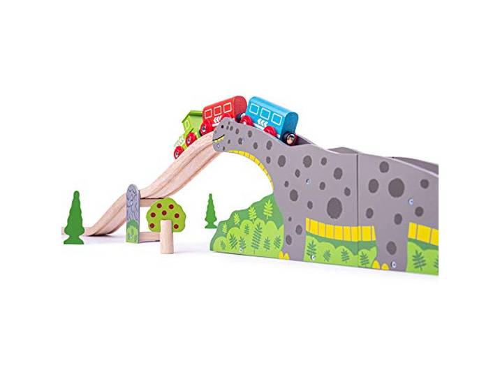 Bigjigs Rail Houten Bronto Riser - Andere belangrijke Wood Rail Merken zijn Compatible