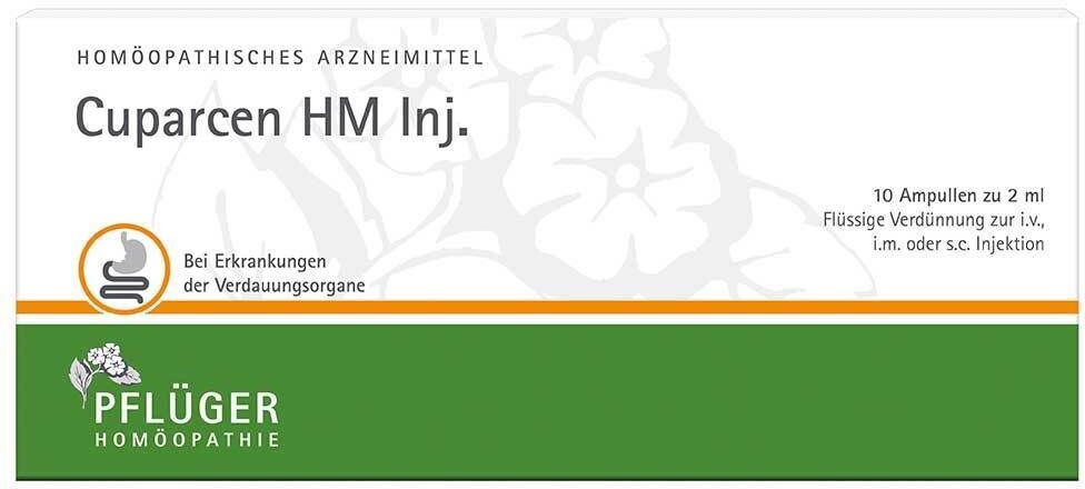Pflüger Cuparcen HM Inj. 10x2 ml Ampullen