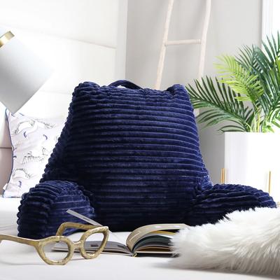All Categories Goods Ultimate Plush Reading Pillow With Shredded Memory Foam And Arm Support navi medium