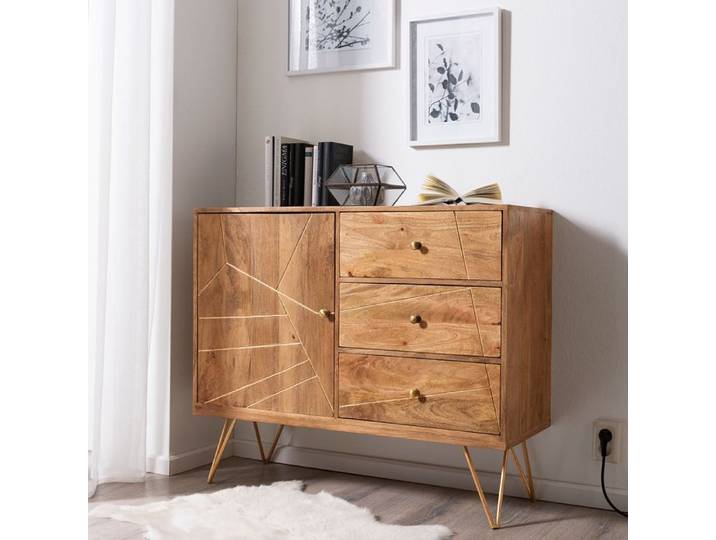 Kommode Scan Mango Holz Sideboard
