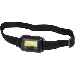 LED KOPFLAMPE3 - LED-Stirnleuchte, 70 lm, schwarz, 3x AAA (Micro)