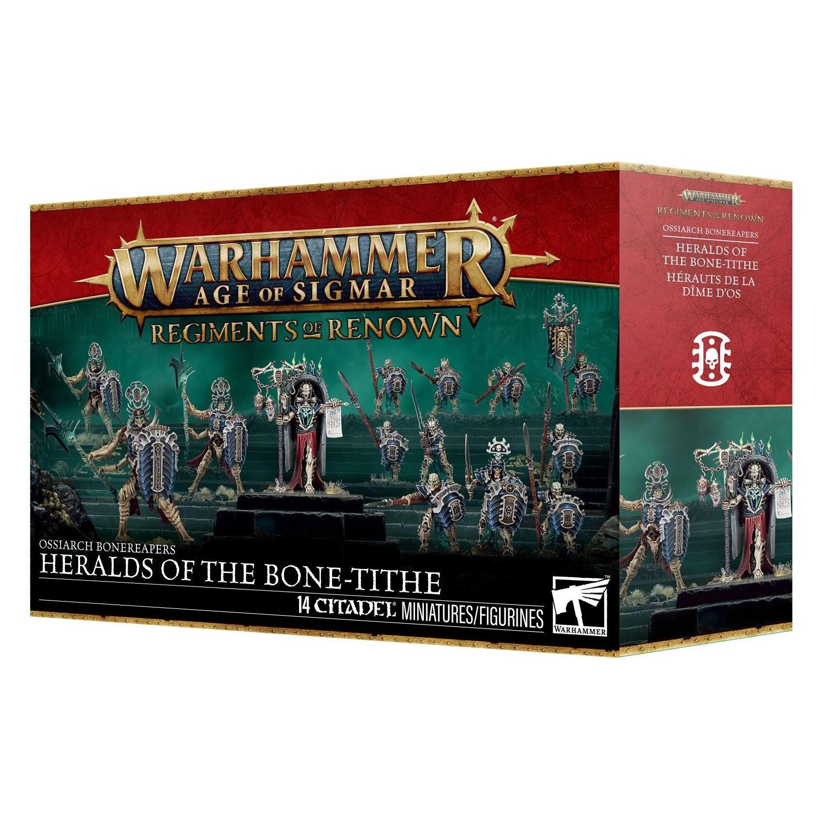 Games Workshop Berühmtes Regiment: Boten des Knochentributs (94-43)