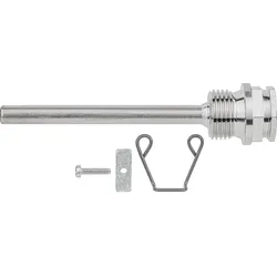 Schutzrohr für 1 Fühler aus Edelstahl mit Einbaulänge 200 mm