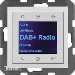 Berker Radio DAB+, Bt., B.x alu 30841404