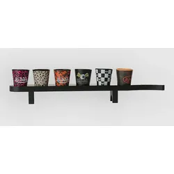 Von Dutch 1.5Oz Multicolor Glass Gift Set Schnapsglas printed Gr. Uni