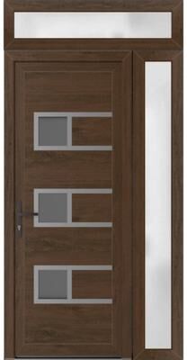 VDOMDOORS Manux 8933 Walnut uPVC Exterior Door