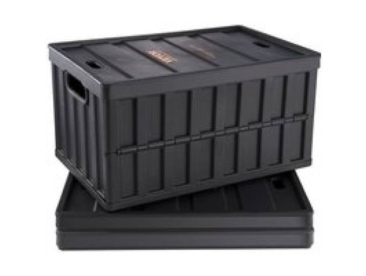 VEVOR 3er-Set 65L Profi Klappbox aus PP Transportbox mit Deckel Faltbarer Aufbewahrungsbox mit Handgriff Stapelbare Kisten Storage Box Faltboxen Stapelboxen für Aufbewahrung & Transport