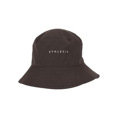 Strohhut ATHLECIA "Ansonia", Damen, schwarz (braun), 50% Polyester, 40% Baumwolle, 10% Polyamid, bestickt, Hüte Strohhut, Schmucklos