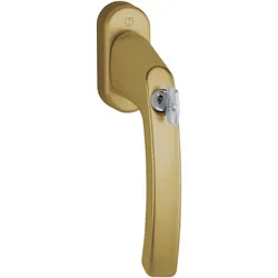 Hoppe, Fenstergriff, Fenstergriff LIÈGE abschliessbar, Vierkant 7x40, Nm 35 bronze eloxiert