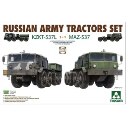Takom Russian Army Tractors KZKT-537L & MAZ537 1+1