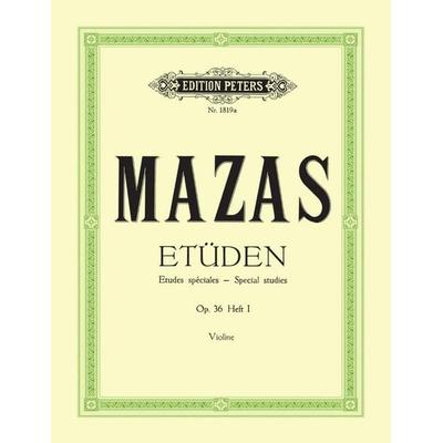Etüden op. 36 / Etudes spéciales -