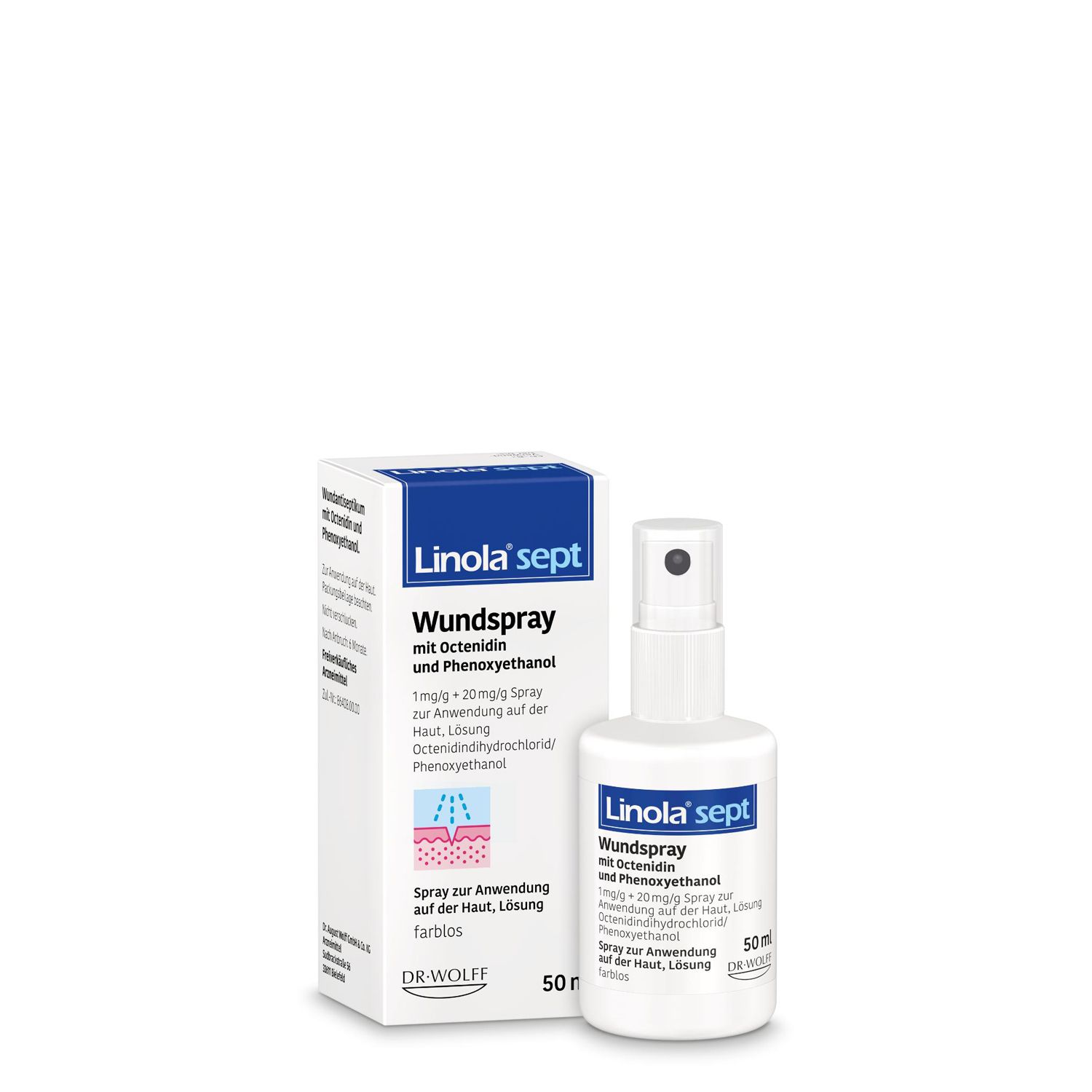 Linola sept Wundspray 50 ml Lösung