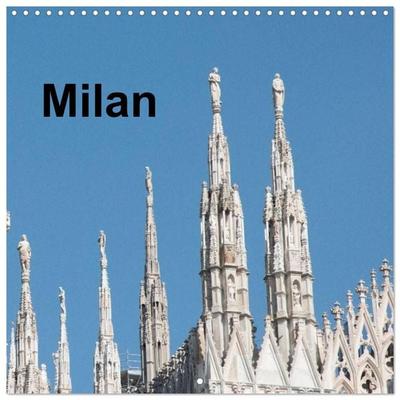 Milan - Italy (Wall Calendar 2027 12 × 12 Inch) CALVENDO 12 Month Wall Calendar