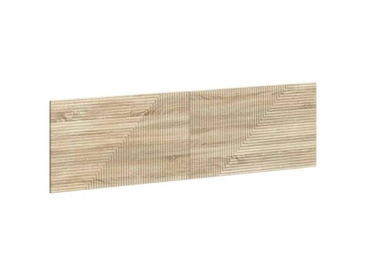 Makastle Kopfteil Wandmontiert Sonoma-Eiche 180x50 cm Holzwerkstoff