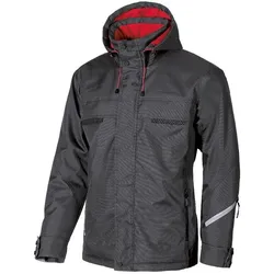 U-Power,  Winterjacke Snow grey meteorite (XXL)