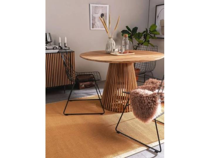 benuta Nest Sisal Naturfaser Teppich Sana - Beige 160x230 cm - Robuster Teppich für Esszimmer & Wohnzimmer - 100% Sisal Naturfaser - Zeitloses Design