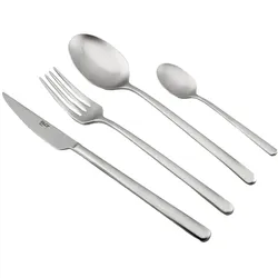 FACE Besteck Set MARIZA - Edelstahl - matt - 24 teilig