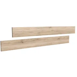 WIMEX Bettseiten Cariba 2er Set Holzoptik Braun Eiche