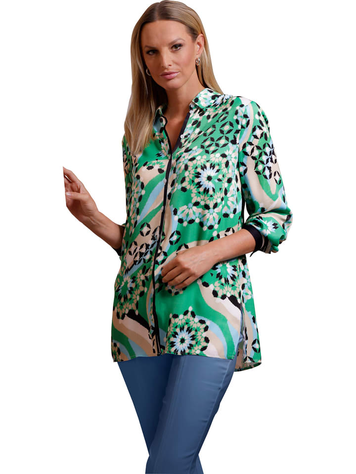 Heine Bluse in Grün - 42