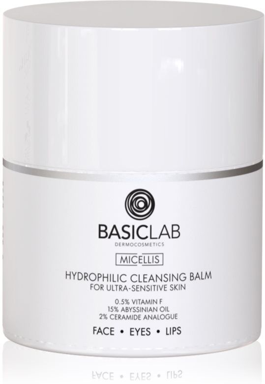 BasicLab Dermocosmetics Micellis makeup removing cleansing balm for very sensitive skin 40 g