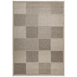 Outdoorteppich Oslo II 80 x 150 cm Polypropylen Beige