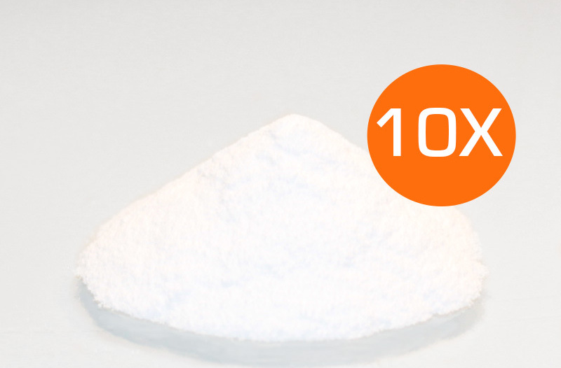 Soda Strahlmittel 10 Sack, wasserlöslich, umweltfreundlich, oberflächenschonend, zur Farbentfernung und Reinigung für Strahlkessel