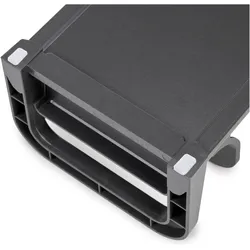 Emuca Orderbox Tellerhalter 120x470 für Schublade, Küchen Organizer, Grau