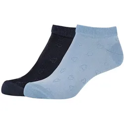2er Pack s.Oliver Originals Baumwoll Sneakersocken Damen 5600 - vintage indigo 39-42