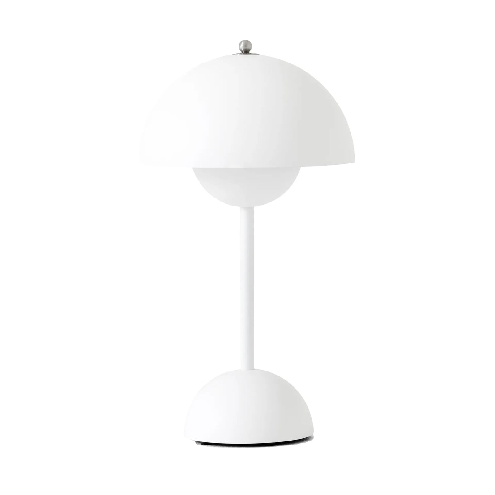 &Tradition Flowerpot VP9 draagbare LED tafellamp - Mat wit
