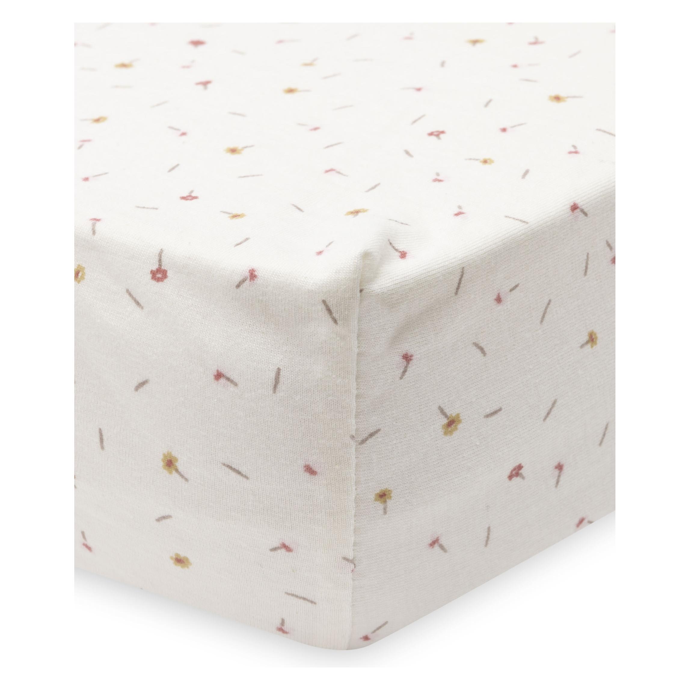 Jollein Jersey Pretty Picnic - Flower Drops 90 x 50 cm 90 cm (90 x 50 cm) (511-501-68159)