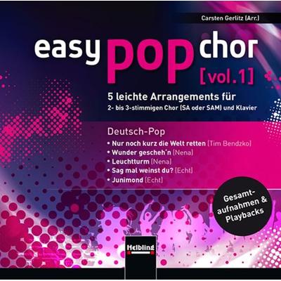 easy pop chor [vol. 1] - CD - , CD, 9783990354322