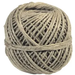Wbv 40m Flachs-Kordel mit ca. 2 mm Stärke braun