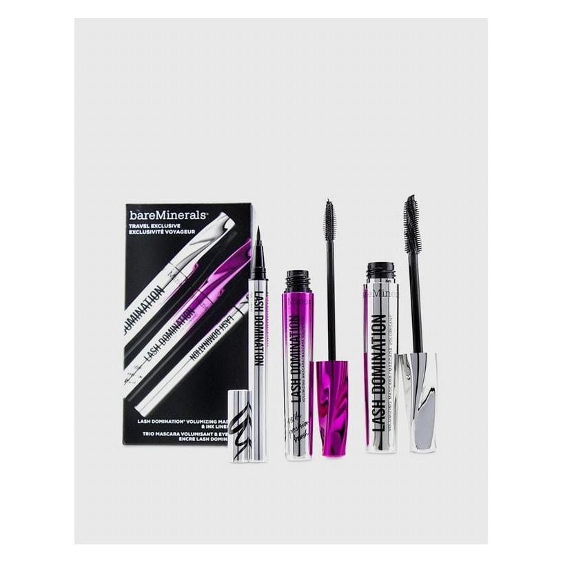 Bare Minerals Bareminerals Travel Exclusive Set mit Lash Domination Volumizing Mascara Intense Black 8.5 Ml, Lash (Black, Intense Black) (098132484522)