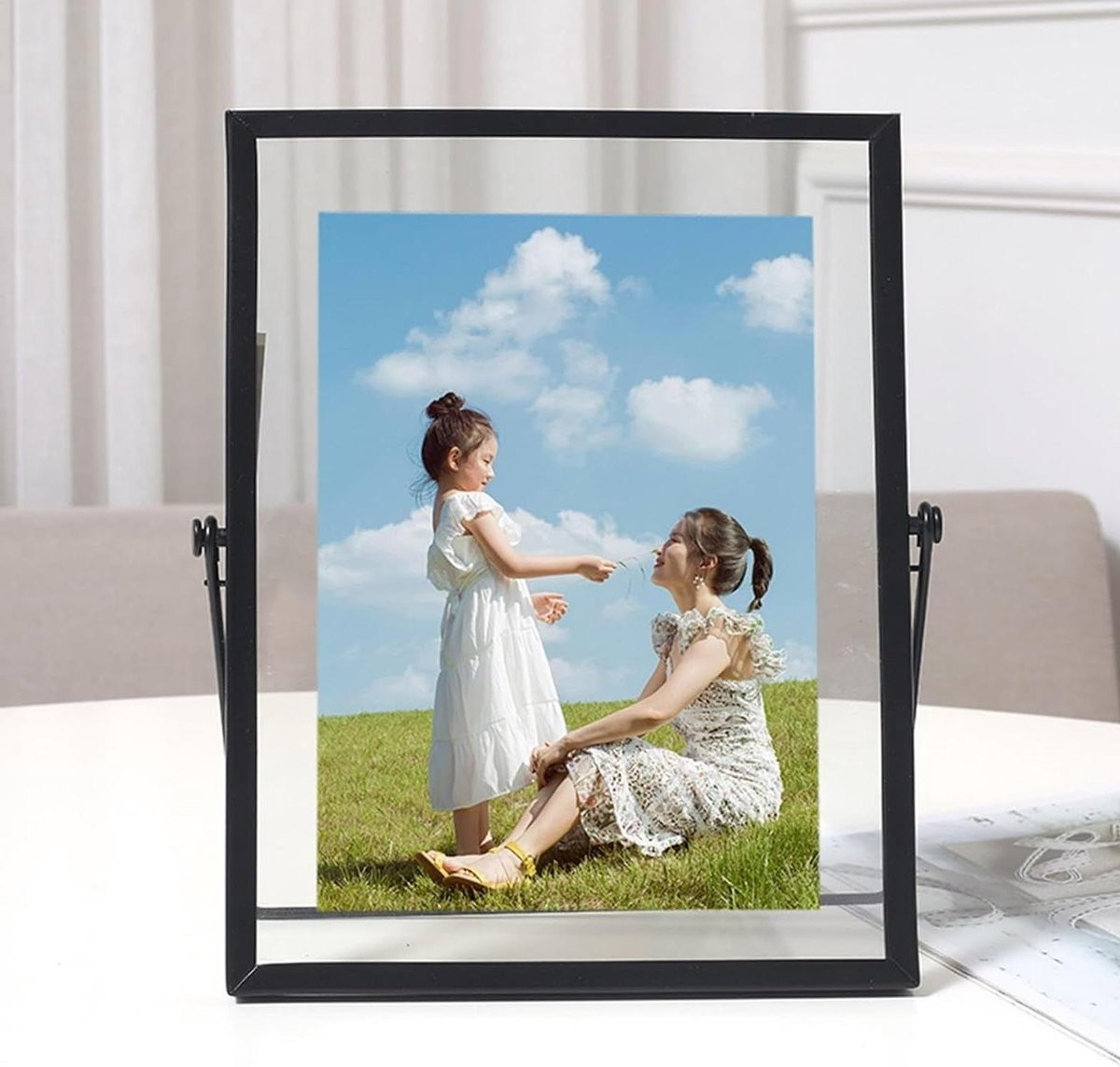 Fotolijst Metaal Zwart - Certificaat Frame - 20 x 25 cm
