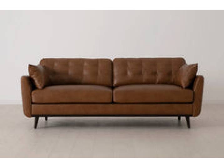 Dreisitzer-Sofa Model 10, Ahornbraun