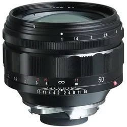 Voigtländer Nokton 50mm / 1.0 asph. (Sony E, Vollformat), Objektiv, Schwarz