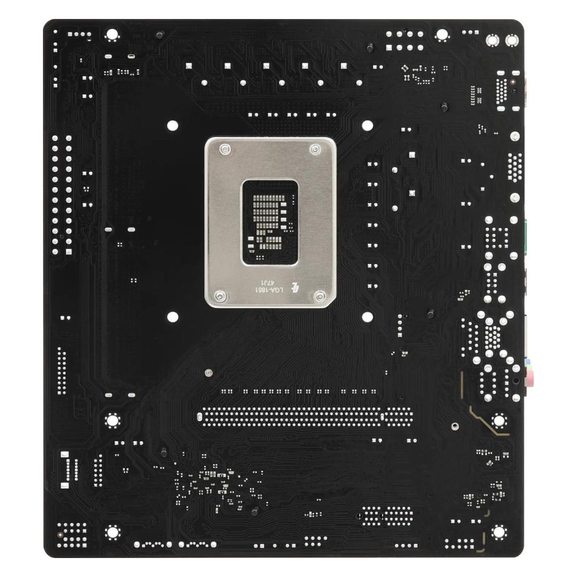 AsRock H810M-H Dimms 4STATA3 USB3.2 GB-LAN - DDR5 - Gigabit-LAN (LGA 1851, Intel H810, mATX) (90-MXBSZ0-A0UAYZ)