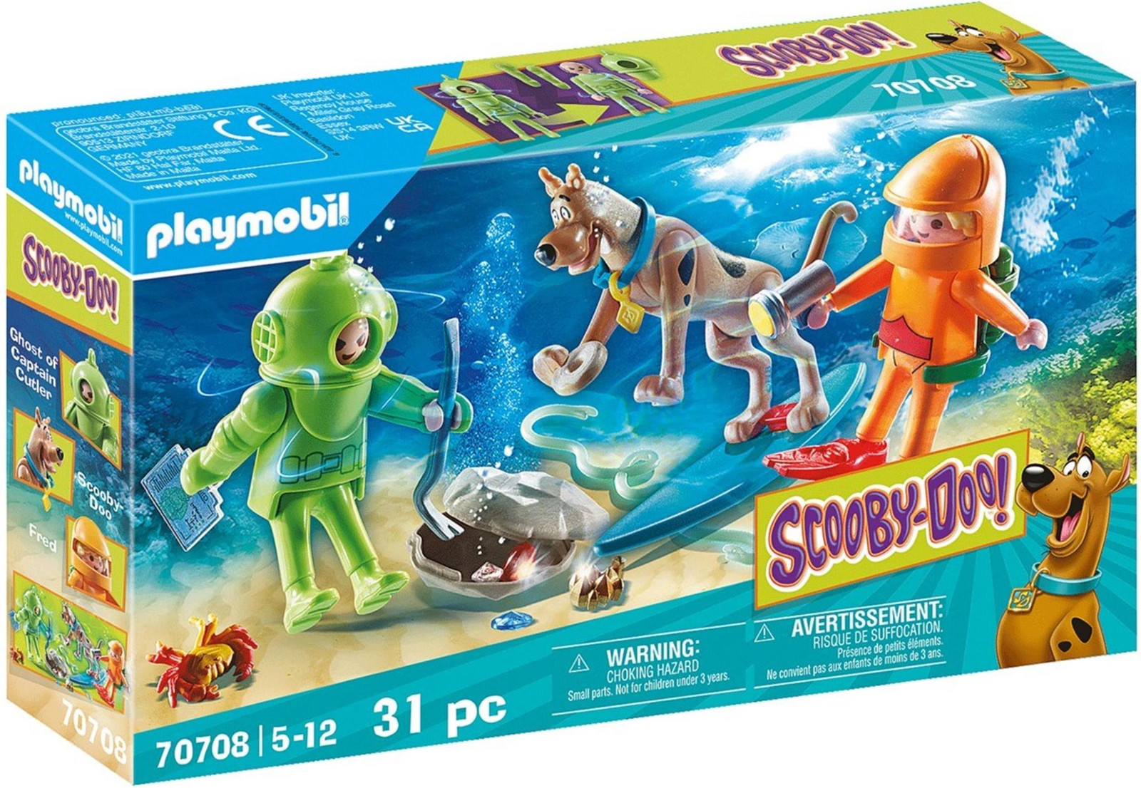 Playmobil Scooby-Doo! 70708 Avontuur met de Geest van Kapitein Cutler