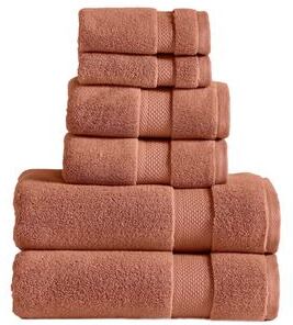 Modern Threads Luxury 6-Piece Cotton Quick-Dry Towel Set